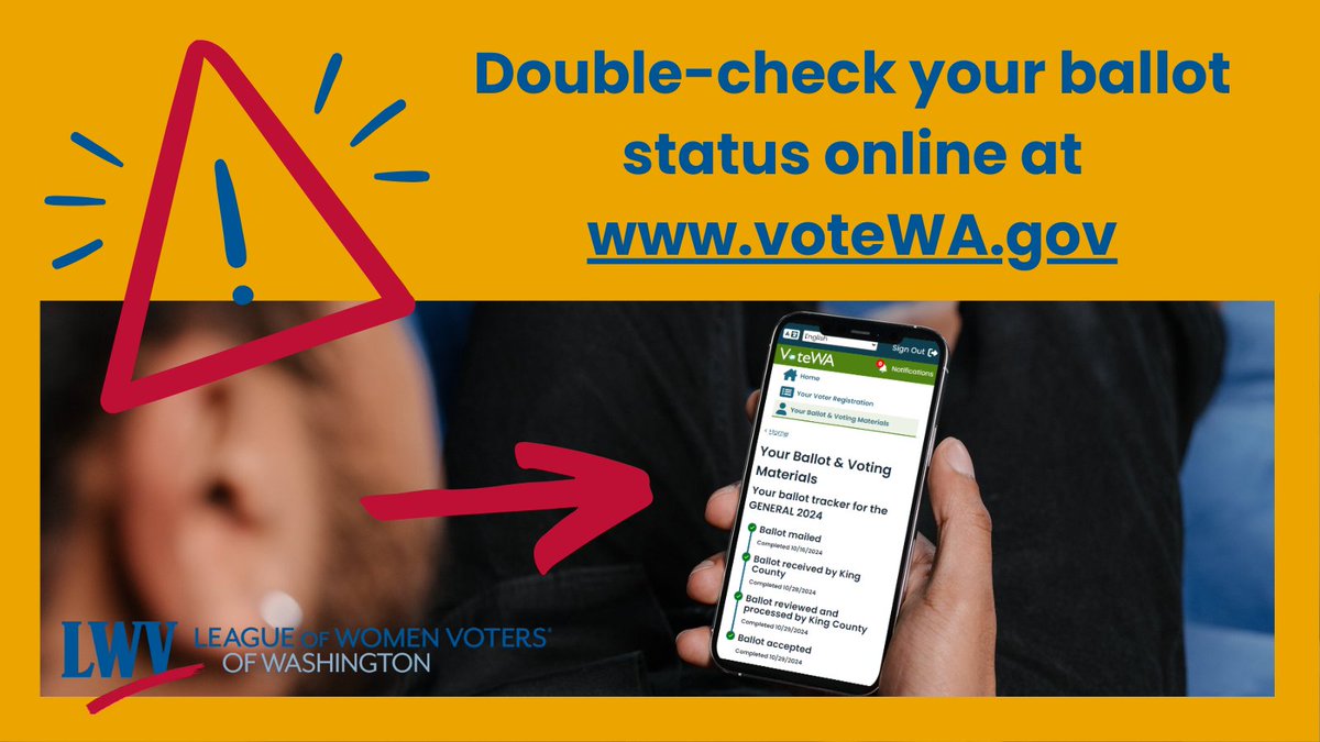Lost your ballot? Need a replacement? Go to VoteWA.gov to print a replacement ballot.

¿Extravió su boleta? ¿Necesita una de reemplazo? Vaya a VoteWA.gov para imprimir una boleta de reemplazo.