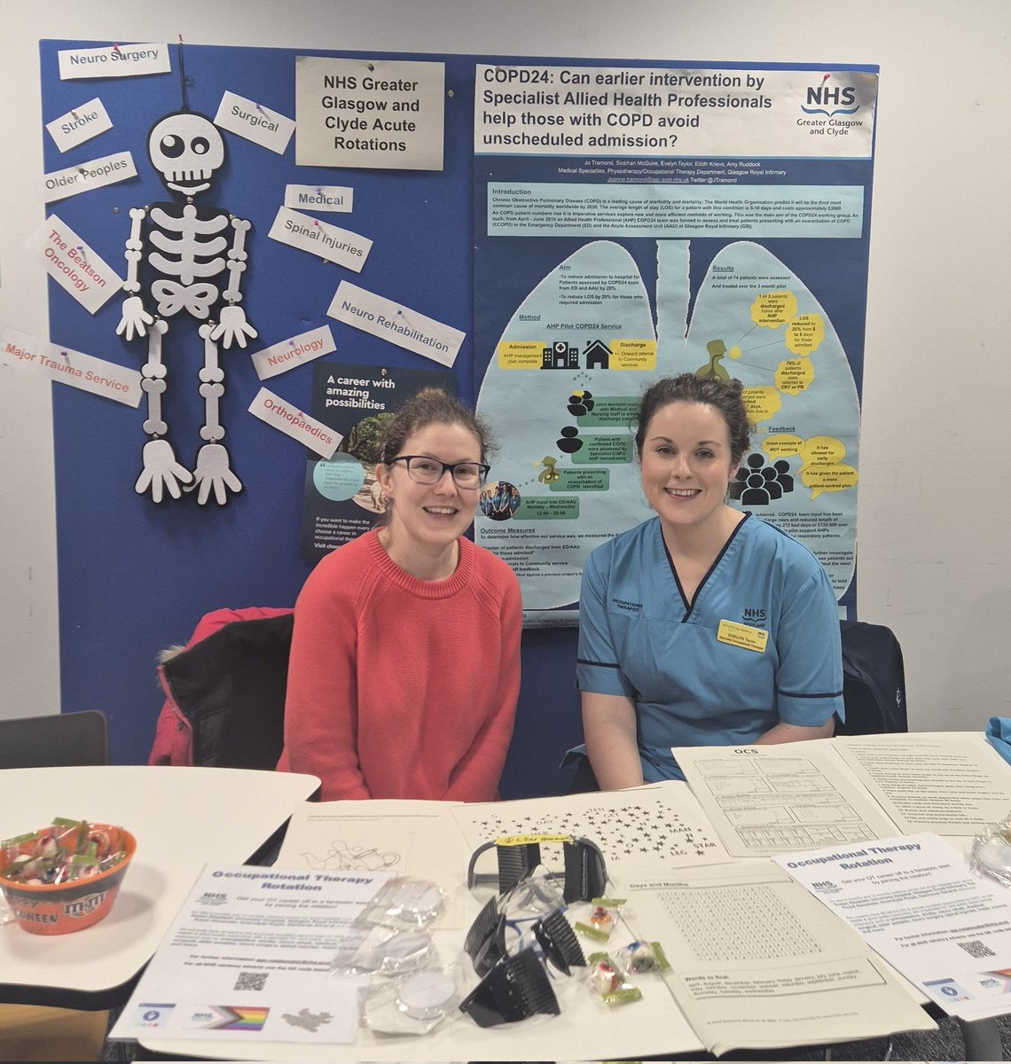 LeeanneOT (@conway_leeanne) on Twitter photo Great to attend the careers event <a href="/GcuOcc/">GCU Occupational Therapy</a> today, representing Greater Glasgow and Clyde Rotations, along side my colleagues Evelyn and Gillian.
We spoke to lots of enthusiastic & proactive OT students thinking about that next step👨🎓👩🎓#band5ot #nhsggc Great to attend the careers event <a href="/GcuOcc/">GCU Occupational Therapy</a> today, representing Greater Glasgow and Clyde Rotations, along side my colleagues Evelyn and Gillian.
We spoke to lots of enthusiastic & proactive OT students thinking about that next step👨🎓👩🎓#band5ot #nhsggc