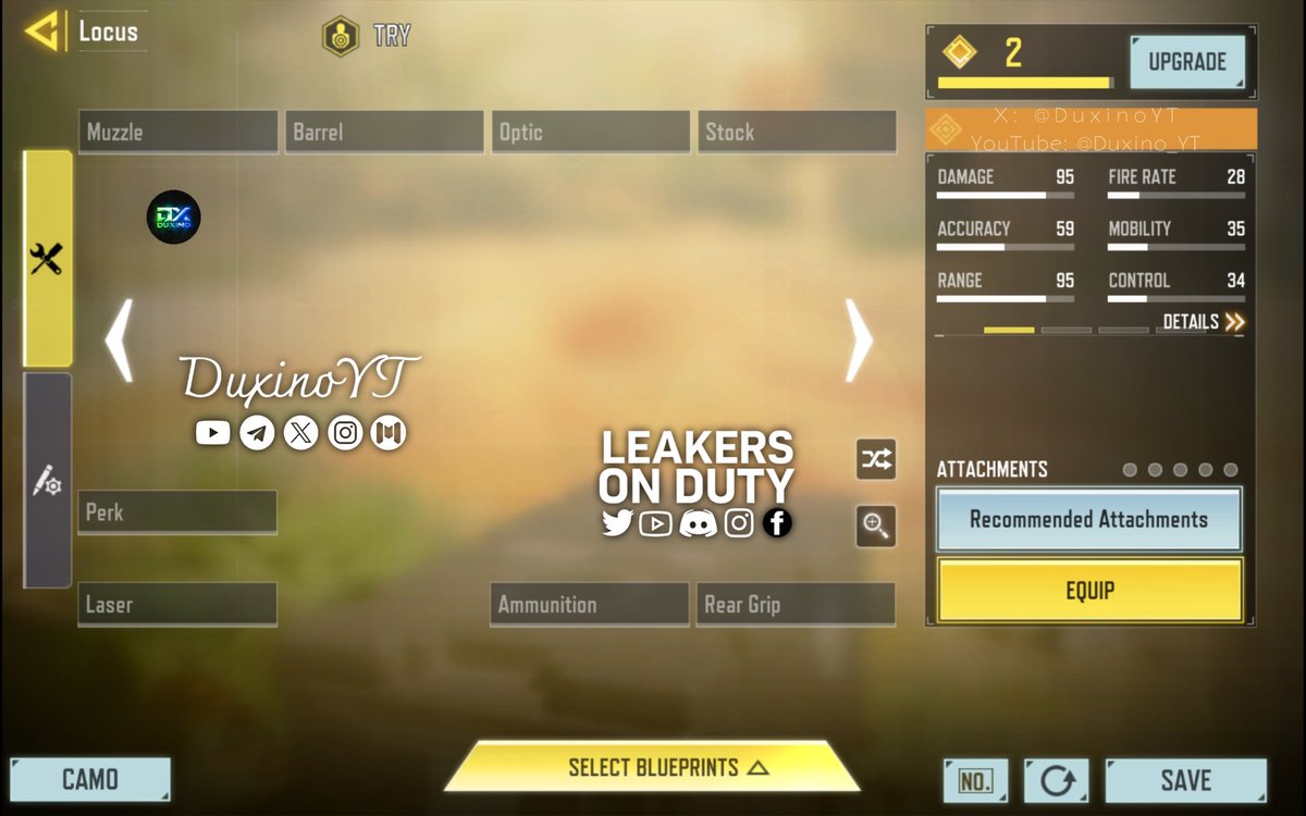 DuxinoYT's tweet photo. • Another Blueprints For Season 11 - 2024 (Part 1)

🔴 AK117 - Lava ??
🔴 J358 - Magnum ??
🟡 AK-47 - ??
🟡 Locus - ??

❤️ Leaked By DuxinoYT !
https://t.co/LlwYJifsvF https://t.co/cnhIp6F0KE