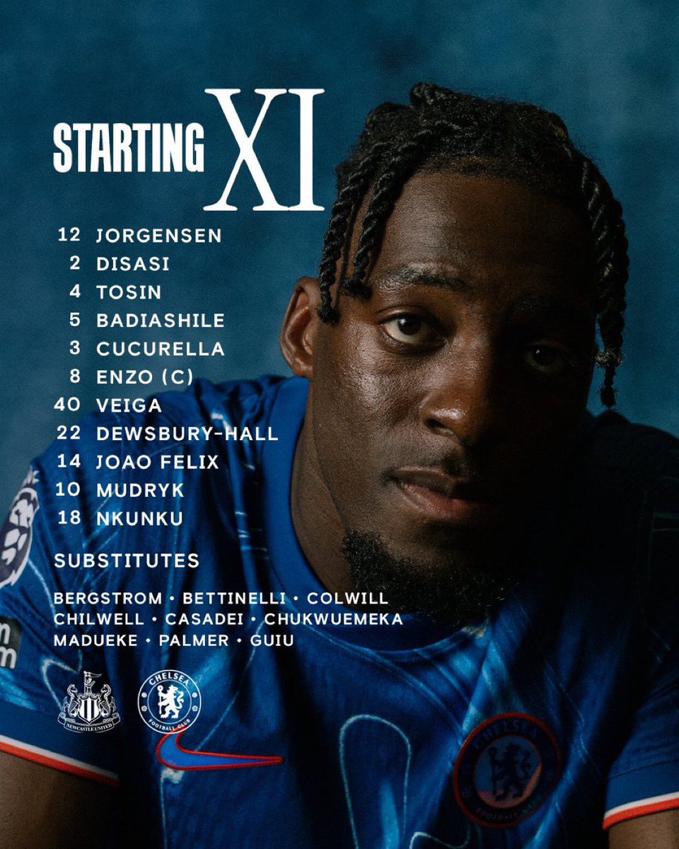 ChelsTransfer's tweet photo. 🔵 Thoughts on Chelsea’s lineup against Newcastle in the Carabao Cup? https://t.co/Ht2eTYCpcf