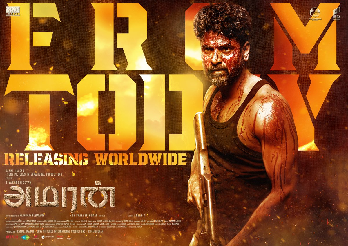 kv_26_'s tweet image. SK Annan&apos;s Dedication and Hardwork for this Role are Beyond Words! 

#KingSK as #MajorMukundVaradarajan 

Can&apos;t Wait for the #AmaranFDFS 💪💥