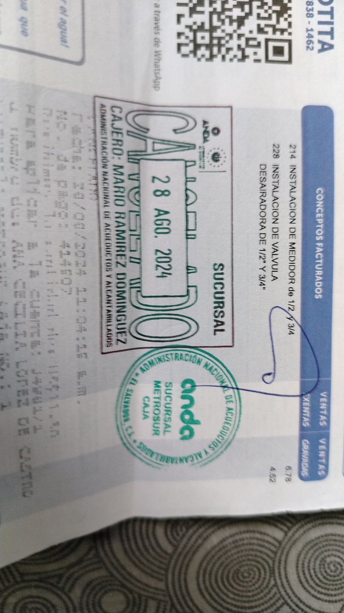 ancelopez23's tweet photo. @CastanedaCJorge @ANDASV @nayibbukele Incluso eso toco cambiarlo y sigue el monto elevado y de donde se saca para pagar 306.92 https://t.co/0aXsz6mRqA