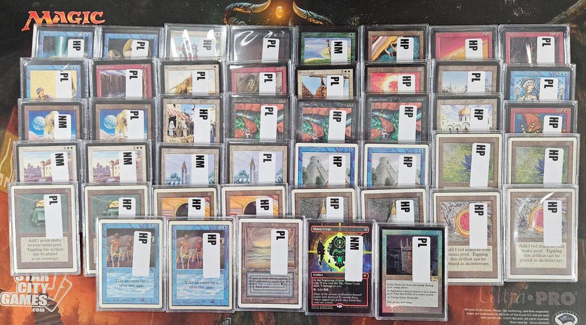 Ben Bleiweiss (@starcityben) on Twitter photo HUGE restock of higher-end cards <a href="/StarCityGames/">Star City Games</a> just now! Just a sampling pictured here - several hundred more cards (like Dual Lands, Cradles, high-end foils) entered as well.
Happy shopping! #MTG
starcitygames.com/search/?hawkse… HUGE restock of higher-end cards <a href="/StarCityGames/">Star City Games</a> just now! Just a sampling pictured here - several hundred more cards (like Dual Lands, Cradles, high-end foils) entered as well.
Happy shopping! #MTG
starcitygames.com/search/?hawkse…