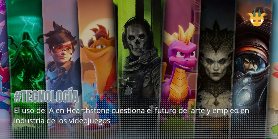 lacabrape's tweet photo. #TECNOLOGÍA 🐐📢 La IA está revolucionando los videojuegos y Activision Blizzard enfrenta críticas por su supuesto uso en Hearthstone. ¿Es un avance o una amenaza para la industria? 🎮✨ 
#IA #Videojuegos #Blizzard #Hearthstone #Activision https://t.co/3xbghMrvi7