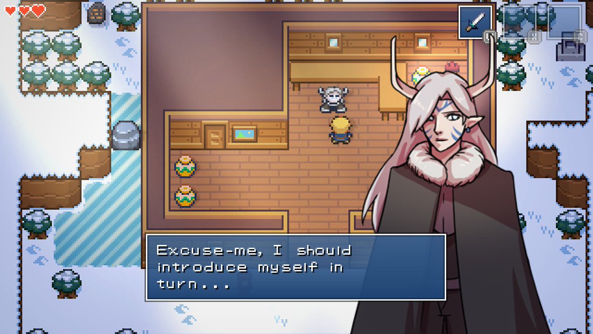 dreamnoid's tweet photo. I don't draw as much as I used to, but I really enjoy making character portraits for my games. Aereven Sleeping Azure will have a few, to flesh out some of the characters you meet on your journey! #gamedev #indiegame #zeldalike https://t.co/zOmbvmHmGY