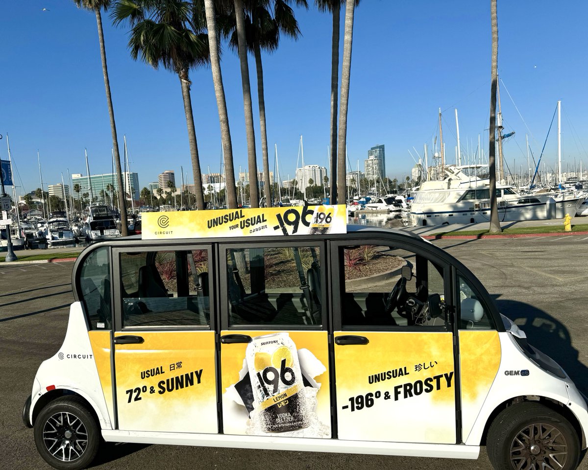 ride_circuit's tweet photo. Ready for a flavor journey? From Japan’s shores to California’s coast, Minus 196 is here to refresh your ride with Circuit with a uniquely lemony tang!🍋
#OOH #SustainableOOH #OOHmedia #GreenAdvertising #RideCircuit #Minus196 https://t.co/YtLqtyepxu