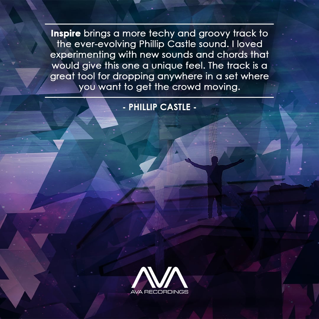 AVARecordings's tweet image. .@DJPhillipCastle makes a dynamic return to AVA Recordings with &quot;Inspire,&quot; a track that balances a groovy rolling bassline with a minimalist, yet irresistibly catchy melody.

DL/Stream: ava.lnk.to/inspire

#avarecordings #progressivetrance #experiment #phillipcastle