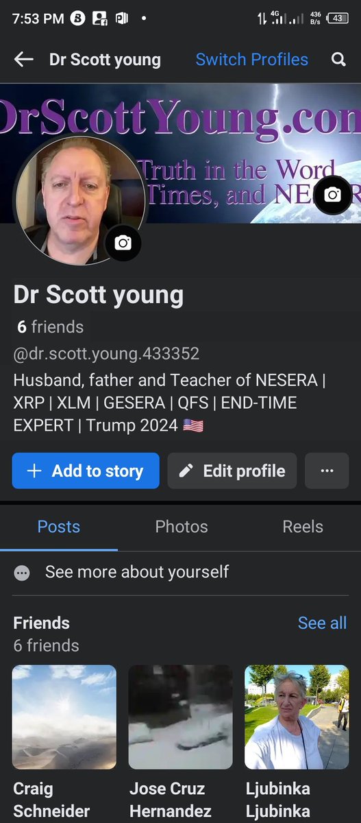 MJTruthUlta's tweet image. Greetings patriot ✨, how are you all doing today..? , click on this link facebook.com/dr.scott.young…
To send me a friend request or follow on Facebook thanks , have a great day...