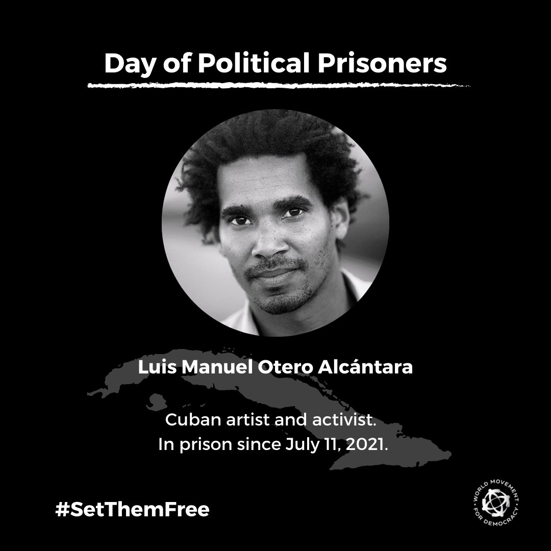 MoveDemocracy's tweet image. Cuban artivist @LMOAlcantara was arrested in #J11, 2021, on his way to a peaceful demonstration calling for the end of the dictatorship in Cuba.  

We call for his immediate release! #SetThemFree 
Learn more about his case: helpsetthemfree.org/lmoa/