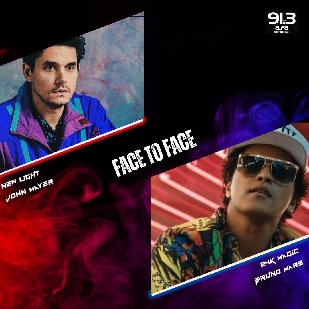 alfa913fm's tweet image. #FaceToFace 💥

¿Cuál creen que sea mejor entre #NewLight de #JohnMayer  &amp;amp; #24KMagic de #BrunoMars? No se lo pierdan hoy en #LasTardesdeAlfa con @monylooficial.

¿Cuál ganará? Llama a cabina 55 5570 6608 📲 y vota por tu éxito favorito.