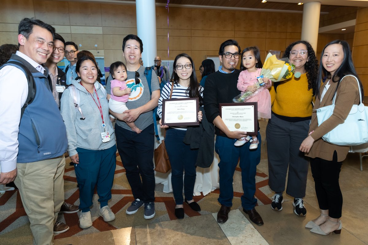 ucsfpharmacy's tweet photo. 🏆Congrats to the winners of the 2024 Frances Valerie Louie Award for Service Excellence and the 2024 UCSF Pharmacy Week Awards, announced in a ceremony co-hosted by the @UCSF School of Pharmacy on Oct 24. Wonderful to see so many of our preceptors recognized! https://t.co/nimgJbvLvZ