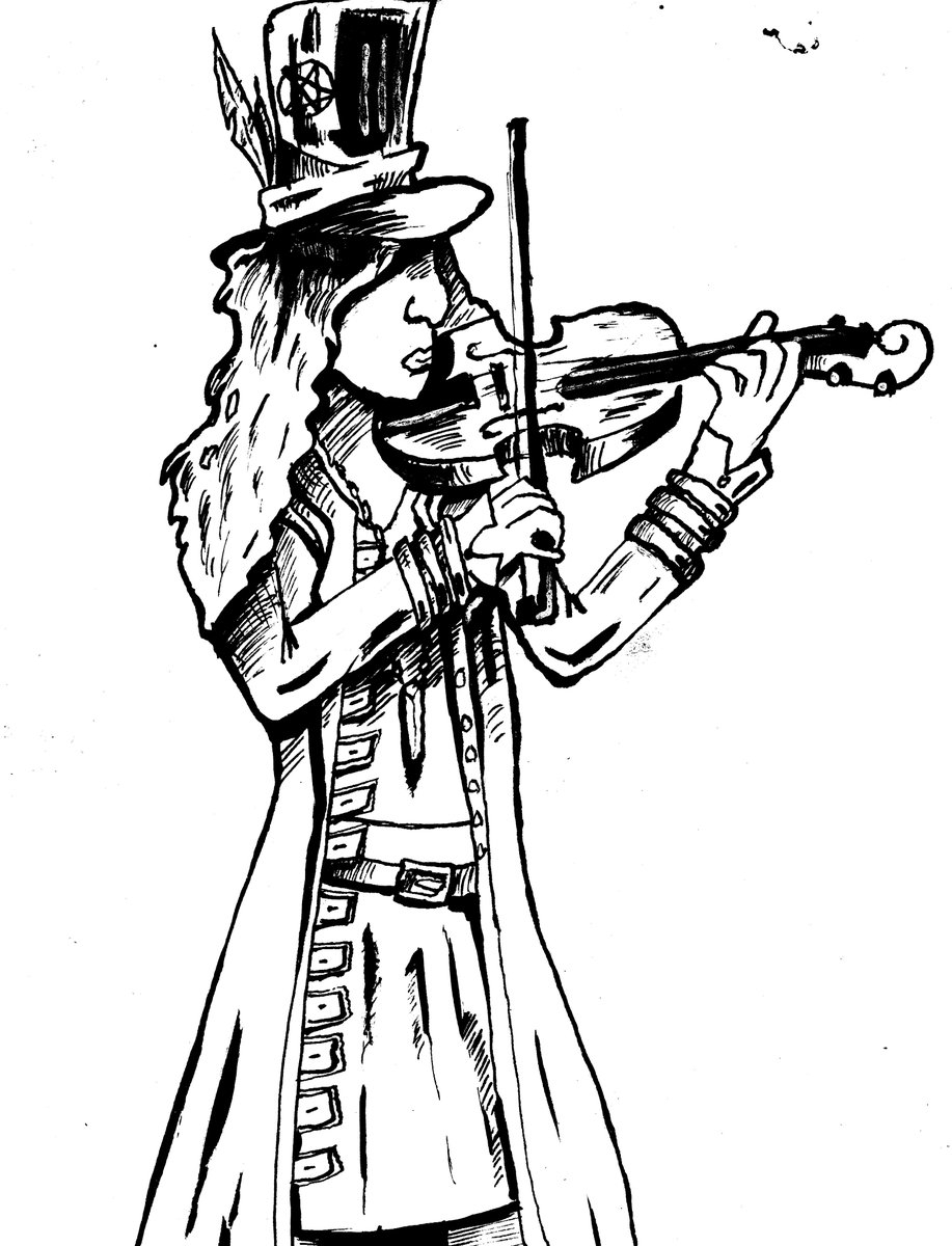 Can't believe we're almost done. It's been fun, Inktober. I've never held a real violin in my life I'm so sorry
#inktober2024 #inktober #LAGcomics #lilacsandgingersnaps