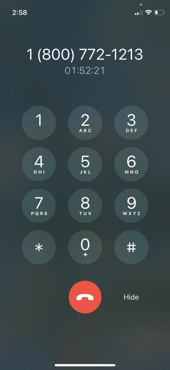 TeamCardella's tweet photo. @SocialSecurity is this a typical wait time? https://t.co/5XDH1Kc4Ma