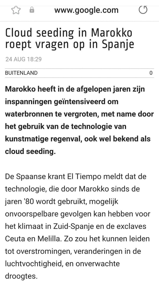 Zomaar een bericht van 2 maanden geleden..