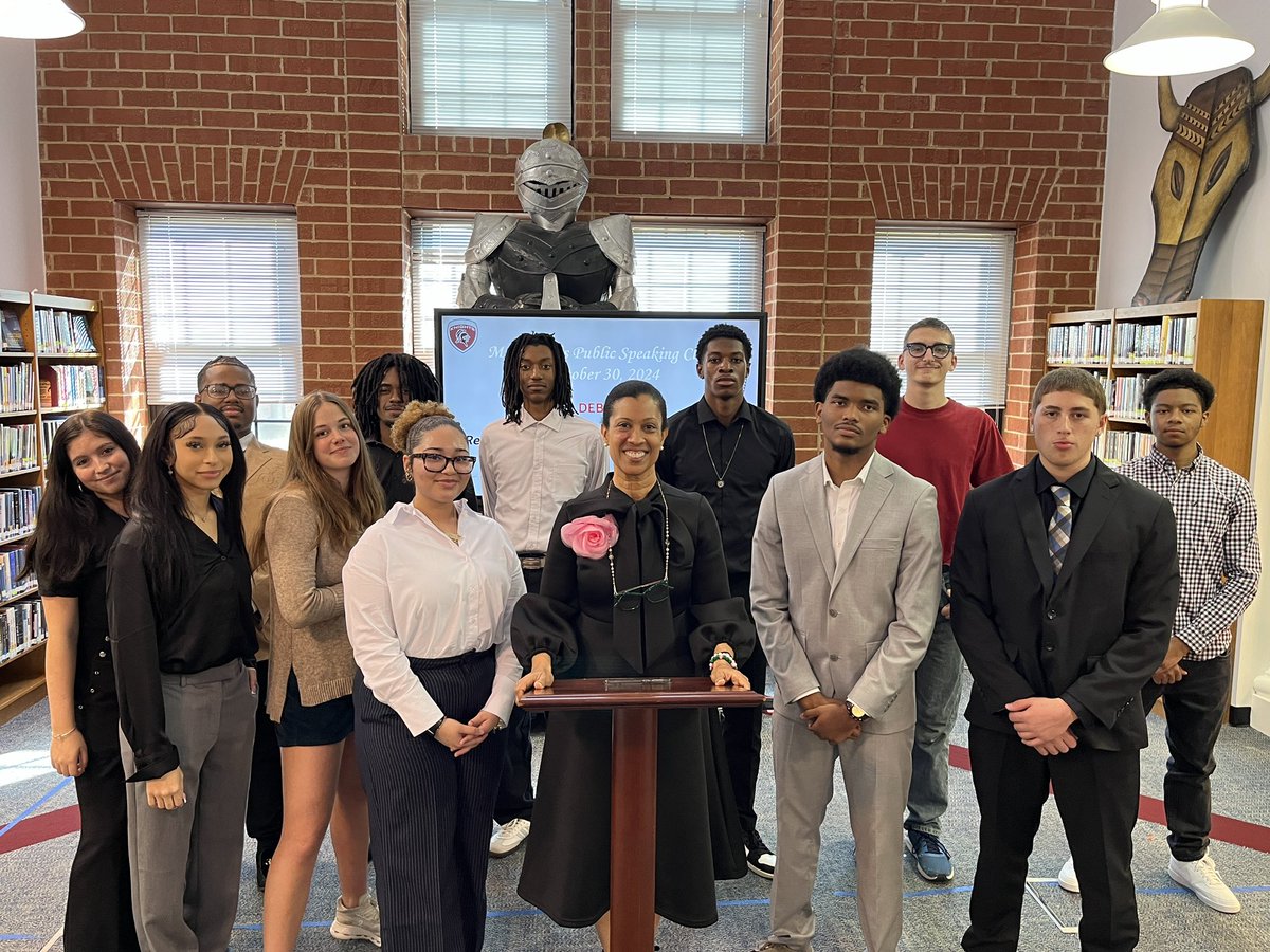 TDHS ReadsEverywhere (@tdhsreads) on Twitter photo Mrs. Smith’s Public Speaking class held their first debate in the library today! Resolved: Period products should be free. Good job on both sides!
#TDHSReadsEverywhere #ccpslibraries <a href="/GoTDKnights/">Thomas Dale HS</a> #IgKnighttheLight <a href="/ajmclaurin4/">Anthony McLaurin</a> Mrs. Smith’s Public Speaking class held their first debate in the library today! Resolved: Period products should be free. Good job on both sides!
#TDHSReadsEverywhere #ccpslibraries <a href="/GoTDKnights/">Thomas Dale HS</a> #IgKnighttheLight <a href="/ajmclaurin4/">Anthony McLaurin</a>