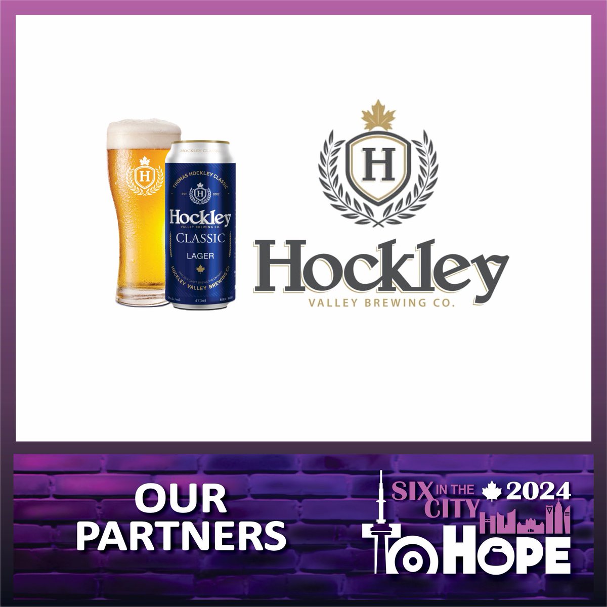 We are happy to partner again with <a href="/Hockleybeer/">Hockley Valley</a> for this year’s Hope! They’ve provided prizing for our $1,000 fundraising incentive level and will be available to enjoy at the bar!

#tohopr2024 #tohopecurling #torontocurling #curlforgood