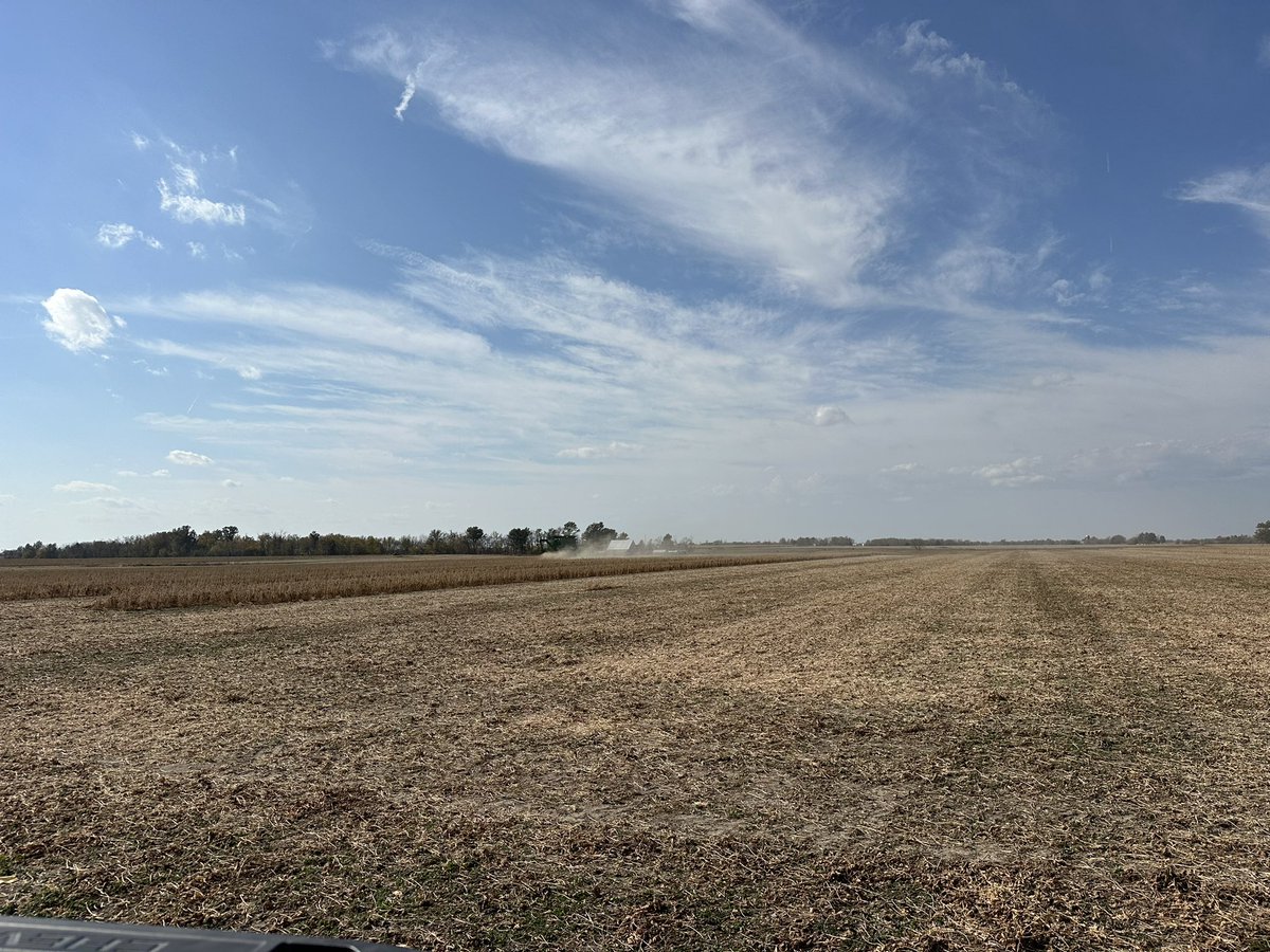 CulwellTreyson's tweet photo. Huge thank you to @BrianWillott for continuing to do @ChannelSeed corn and soybean plots #harvest2024 #done https://t.co/oXnPaarHV3