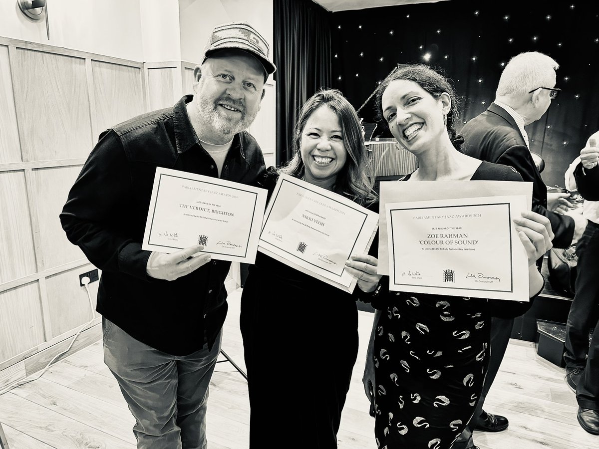Verdictjazz (@verdictjazz) on Twitter photo We did it!!!! The Verdict Jazz Club APPJAG Jazz Venue of The Year 2024. Thank You for all the support, so happy to receive this prestigious award, congratulations to all the nominees.
<a href="/Jazzwise/">Jazzwise</a> <a href="/HodgkinsChris/">Chris Hodgkins</a> <a href="/LondonJazz/">UK Jazz News</a> <a href="/Love_Brighton/">VisitBrighton</a> <a href="/brightonmag/">Brighton Magazine</a> <a href="/brightonargus/">Brighton Argus</a> #jazzuk We did it!!!! The Verdict Jazz Club APPJAG Jazz Venue of The Year 2024. Thank You for all the support, so happy to receive this prestigious award, congratulations to all the nominees.
<a href="/Jazzwise/">Jazzwise</a> <a href="/HodgkinsChris/">Chris Hodgkins</a> <a href="/LondonJazz/">UK Jazz News</a> <a href="/Love_Brighton/">VisitBrighton</a> <a href="/brightonmag/">Brighton Magazine</a> <a href="/brightonargus/">Brighton Argus</a> #jazzuk