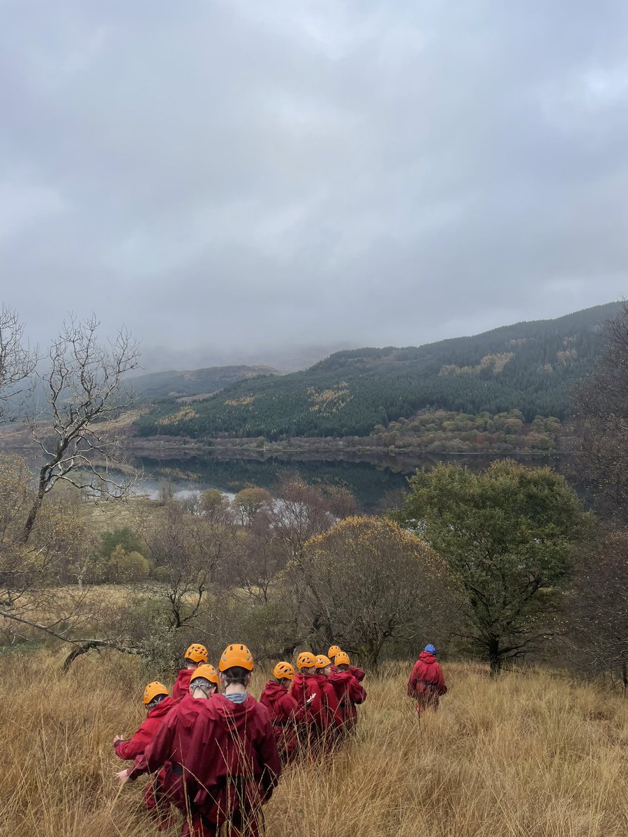 MurrayburnP's tweet photo. Group 4 - Gorge walk and high ropes for group 4 today! Great to see lots of challenging ourselves and helping each other! Think we might be close to running out of dry clothes though! 😂 https://t.co/3RK4KbYXL1