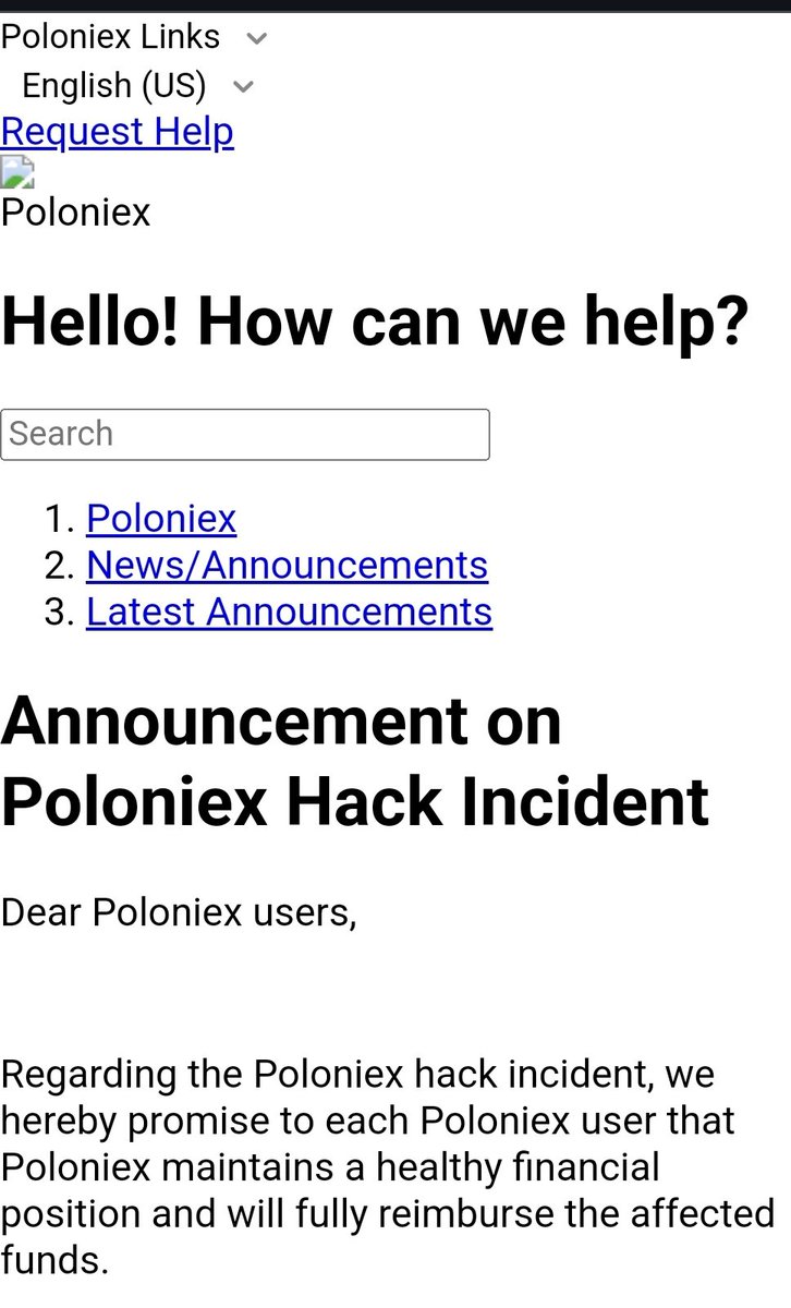 MARSisPOSSIBLE's tweet photo. This is why i wish @coinbase would list @DogelonMars 302 days ago @justinsuntron was sent 450,783,554.410 $ELON
@Poloniex was hacked and $6 million dollars of dogelon was stolen. #poloneix on its official website said incase of a hack all funds would be returned. Recently justin changed the wallet name from Justin sun to poloneix, many investors lost money in this hack, Its been a year and no mention from poloneix or explanation has been given.
$ELON #Dogelon @DogelonMars #DogelonMars #DogelonMarsAmbassador #Metaverse #AI #Gamefi #Web3 @arbitrum @Calderaxyz @ethereum @solana @cronosapp @0xPolygon @BNBCHAIN #DogelonMarsEdu
@CryptoB69463 @JustinM92714532 @CryptoDominence @BxSuperMan152 @unitythruppl216 @cryptoloser305