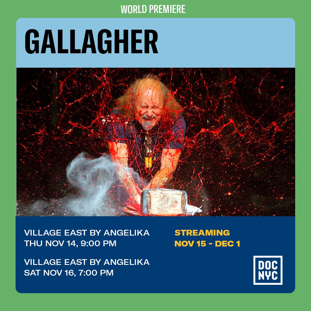 Gallagher Documentary tweet media