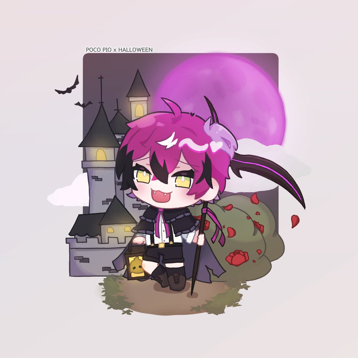 mintmyuu's tweet photo. happy halloween 🍭🦇
#Dropsights #pocopio https://t.co/ruTQ0Jh1eI