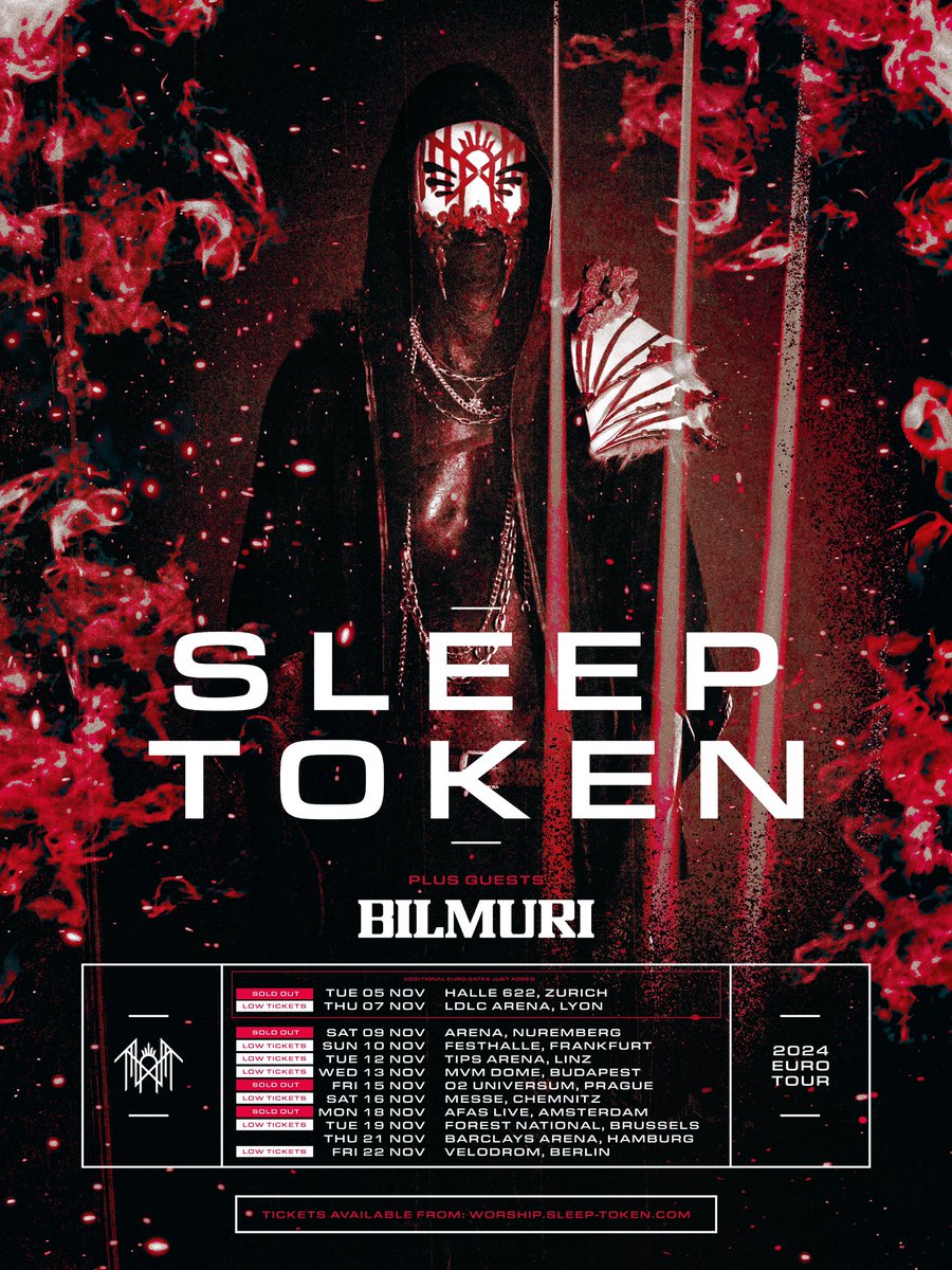 Sleep_Token's tweet image. Soon, the European Rituals shall be upon us. 

Those yet to secure their place are advised to act with haste. 

Prepare.

sleep-token.com