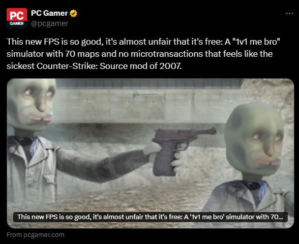 Saved You A Click Video Games tweet media