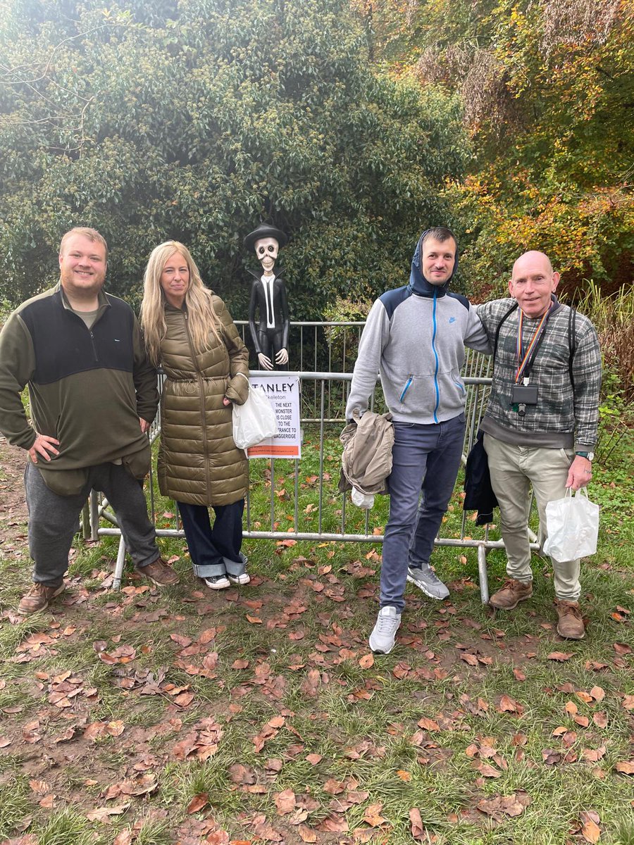 GSM_Wolves's tweet photo. Yesterday's walking group enjoyed a trip to Baggeridge including meeting a few new 'Halloween' friends, such as Stanley on this pic!π»
#GSMWolves https://t.co/c9rVaHpoGH