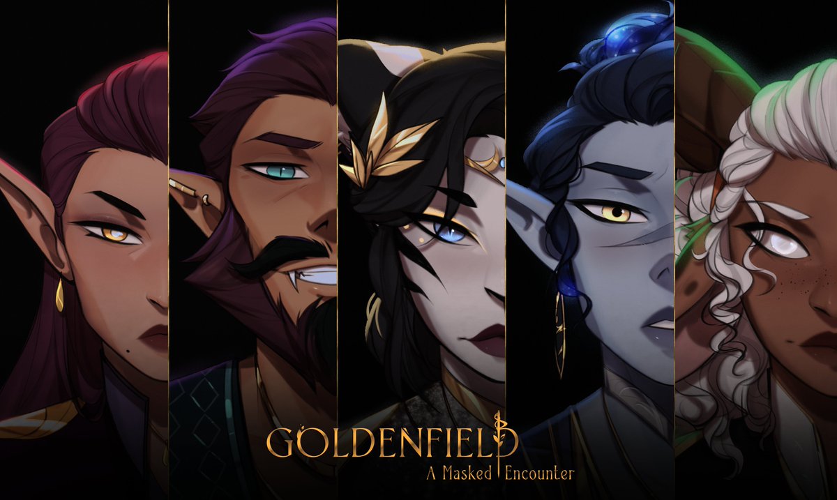 It's finally here! You can read it now on Webtoons, Tapas or our website Goldenfieldcomic.com We hope you enjoy!

#comic #webtoon #tapas #art #ocs #originalcharacters  #ttrpg #lgbtq #fantasy  #story  #goldenfield