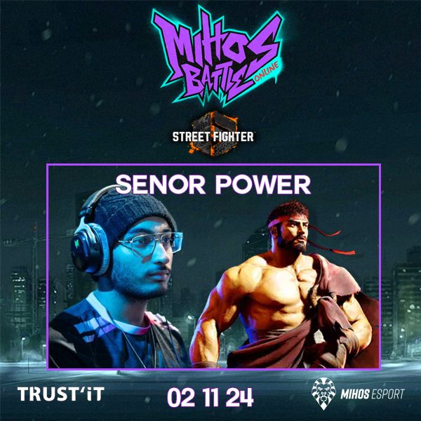 MihosEsport's tweet photo. 🥊 HERE COMES A NEW CHALLENGER !🥊
Voici les derniers joueurs pour le MihosBattle Online!
🇫🇷 @MaivineKusanagi et 🇬🇧 @RyanJosephHart !
💰500€
📅2 Novembre 2024
📺ttv/mihosesport
🇫🇷 @Senor_Power remplaceras Akainu
#MIHWIN #TrustIt #MIHBONLINE https://t.co/5rxyQFkQxt