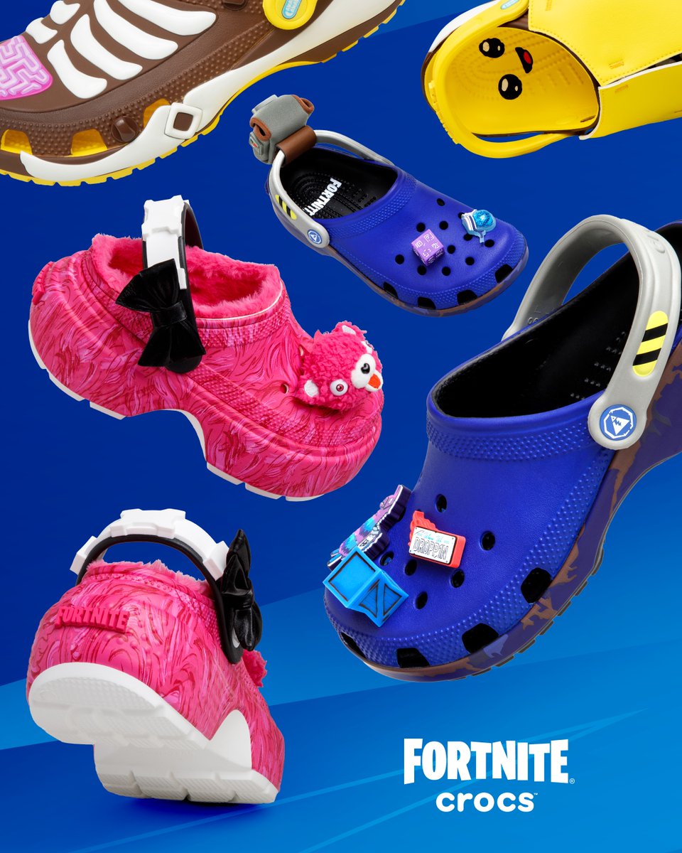 the new Fortnite collection from Crocs is here, available now at Journeys!

#crocs #fortnite #journeysshoes