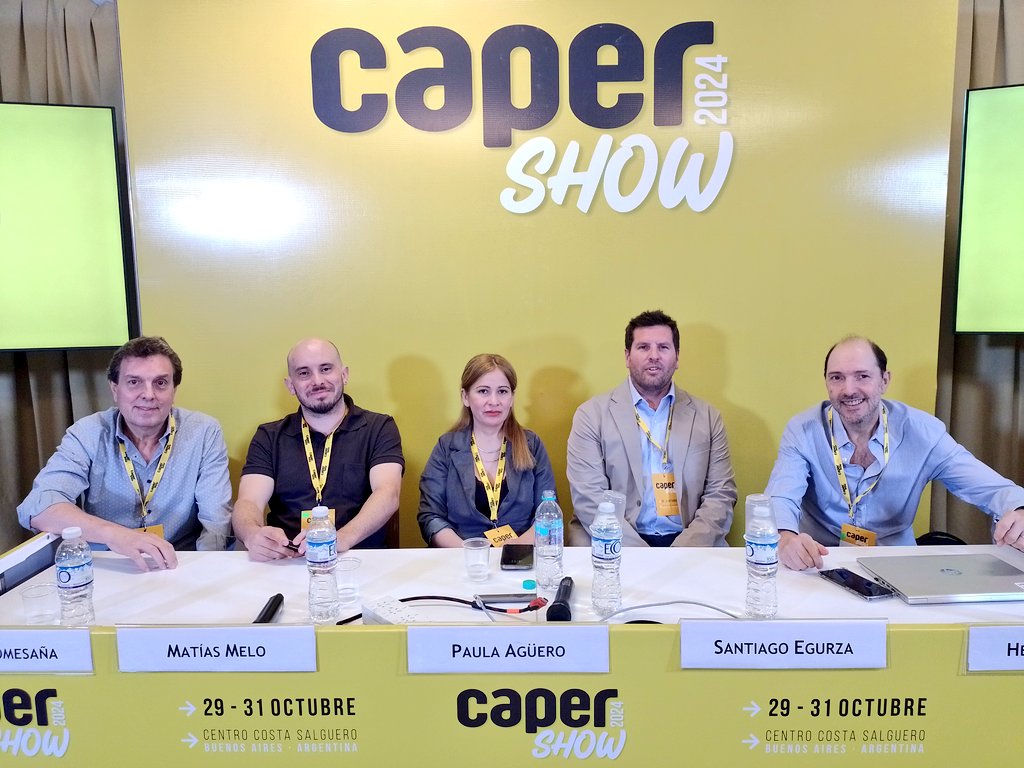 CatelArgentina's tweet photo. Ya arranca nuestro panel en @CAPERShow !!
Las cooperativas y pymes haciendo historia como cuarto operador.
@somosimowi https://t.co/hOjOwAwTXf