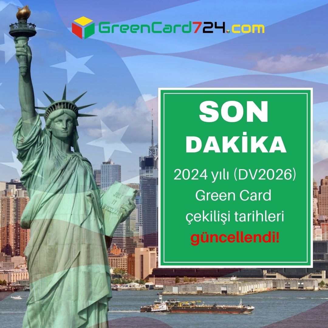amerika724's tweet photo. #DV2026 #GreenCard çekilişi başvuru tarihleri güncellendi. #Amerika #DiversityVisa2026 #usa #dv2025 #GreenCardBaşvuru https://t.co/ap5xX0DIPH