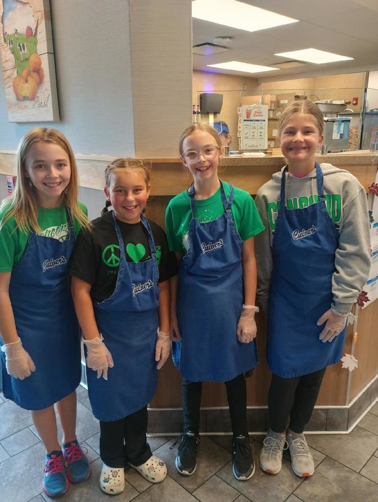 Concord_IS's tweet photo. Thank you students, staff, and parents for supporting our give back night at Culver's last night! We appreciate your efforts! https://t.co/vuSq8ehlLK