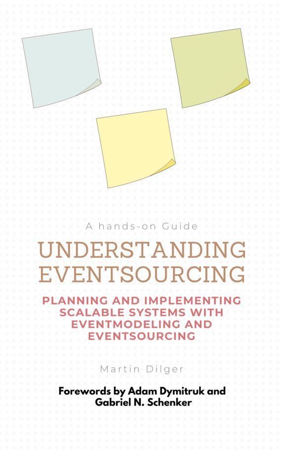 Understanding Eventsourcing: Planning and Implementing scalable Systems with Eventmodeling and Eventsourcing by Martin Dilger is the featured book on the Leanpub homepage! @dilgerma #SoftwareEngineering #EventDrivenArchitecture #SoftwareArchitecture #Software #DistributedSystems