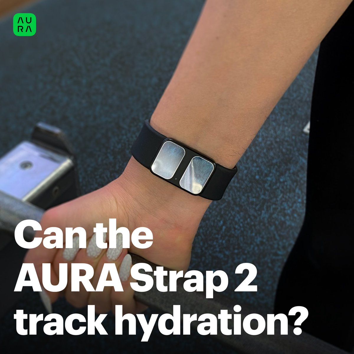 auradevices's tweet photo. Can the AURA Strap 2 track hydration levels?

The AURA Strap 2 is all about keeping you balanced! 💧 It uses bioimpedance analysis to track your body’s water levels, giving you real-time hydration insights. Stay fueled, stay on top! #aurastrap2 #hydration #weightloss #fitnesslife https://t.co/pgKJ2H4oQR