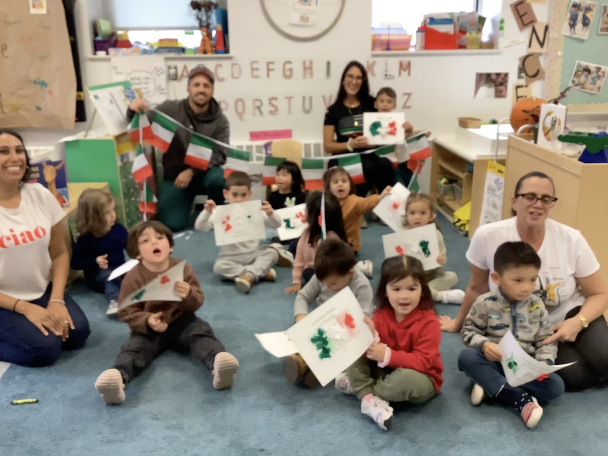 In celebration of Italian heritage, Mrs. McGarrell’s class at Z067 learned about the Italian flag and the meaning behind its colors!
