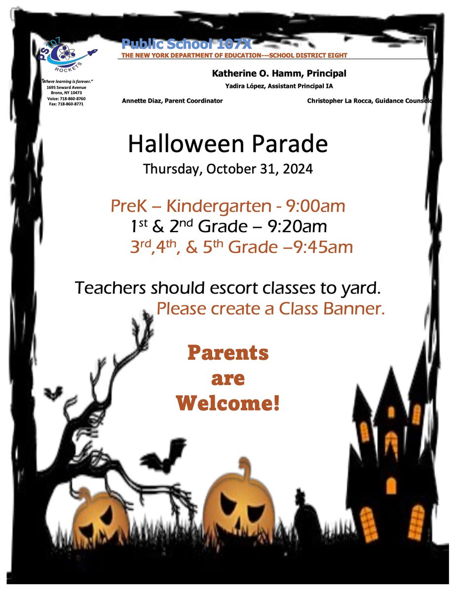 Public School 107X tweet media