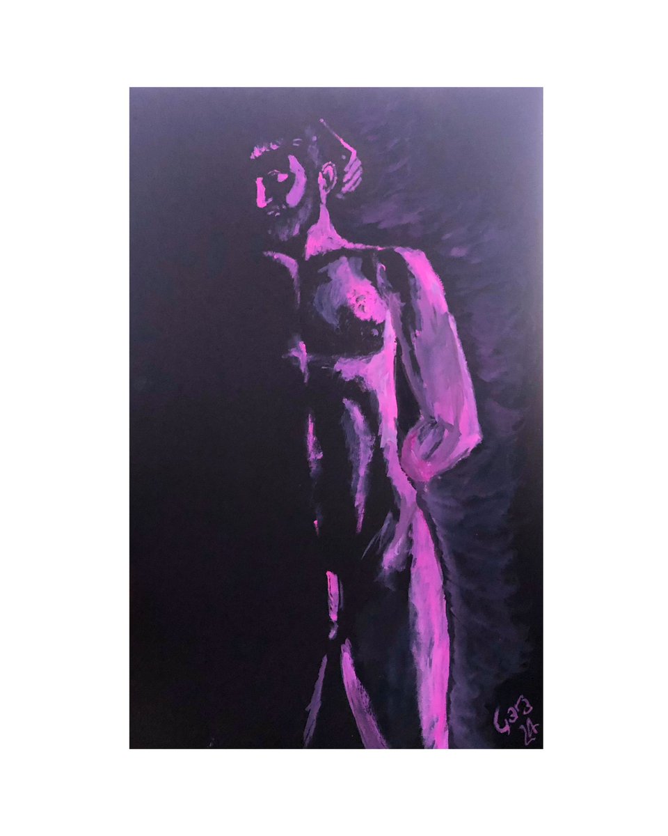 garadraw's tweet photo. Gorgeous bearded man
Pink gouache on black paper.
Inspired by @Jinxoctober
#cockillustration #dickportrait #eroticportrait #gayart #gayeroticart #gorgeousman #gayportrait #hommenu #nakedman #hombredesnudo #nsfw #uncutdick #maleart #queerart #nakedart https://t.co/6GqKO8BFt5