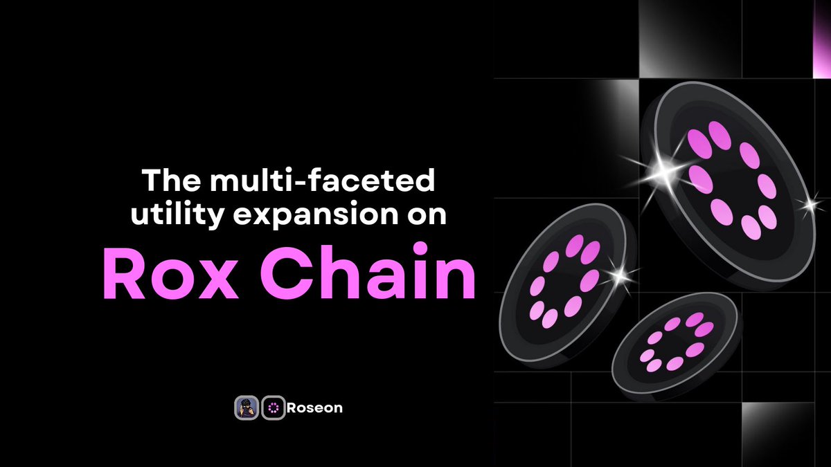 Defikeen's tweet photo. @roseonexchange $ROSX holders, your token just got supercharged!
With Rox Chain integration, #RoseonExchange's ecosystem expands, making $ROSX your ultimate utility token. Use it for gas fees, unlock VIP trading features, and soon, stake it for governance.
The future of DeFi starts here. #RoseonX #Layer3Advantage