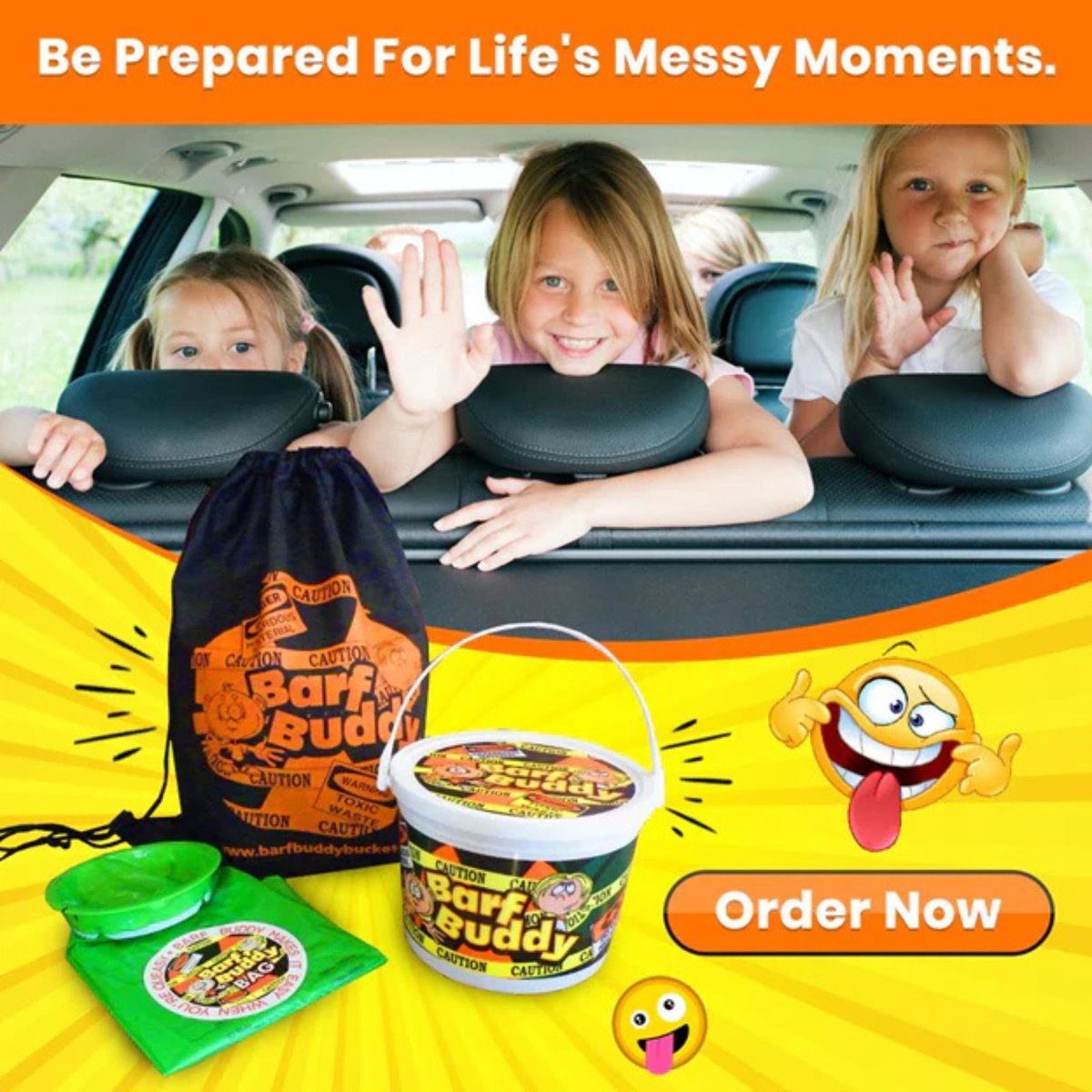 barf_buddy's tweet image. Say goodbye to clutter and chaos on your family road trips! 🎒✨ The Barf Buddy Drawstring Backpack is perfect for holding all your travel essentials, from the Original Barf Buddy Bucket to your child's favorite toys and snacks.
.
#DrawstringBackpack #TravelEssentials