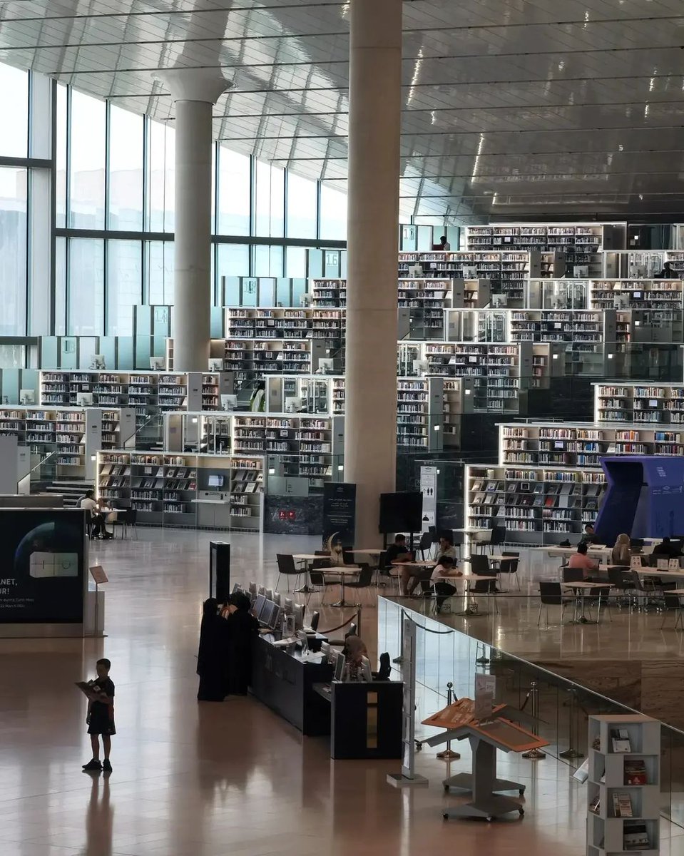 QNLib's tweet photo. Show us the Library from your perspective! Share your best photos with #qatarnationallibrary for a chance to be featured in our monthly top picks. https://t.co/GirUZzoeRV