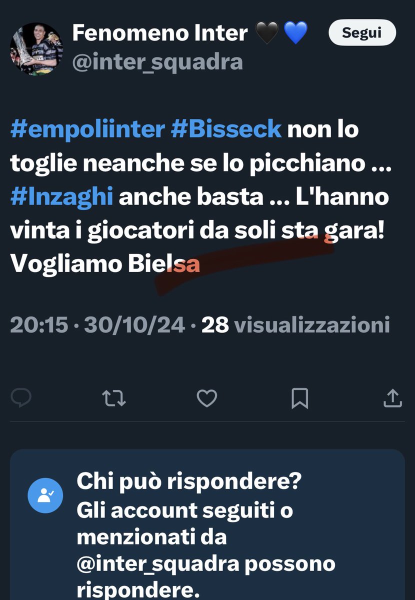 sandro_stmr's tweet photo. Qualcuno dica a sto fenomeno di tifare Juve (se non lo fa già)  #EmpoliInter https://t.co/wuamv1leCc