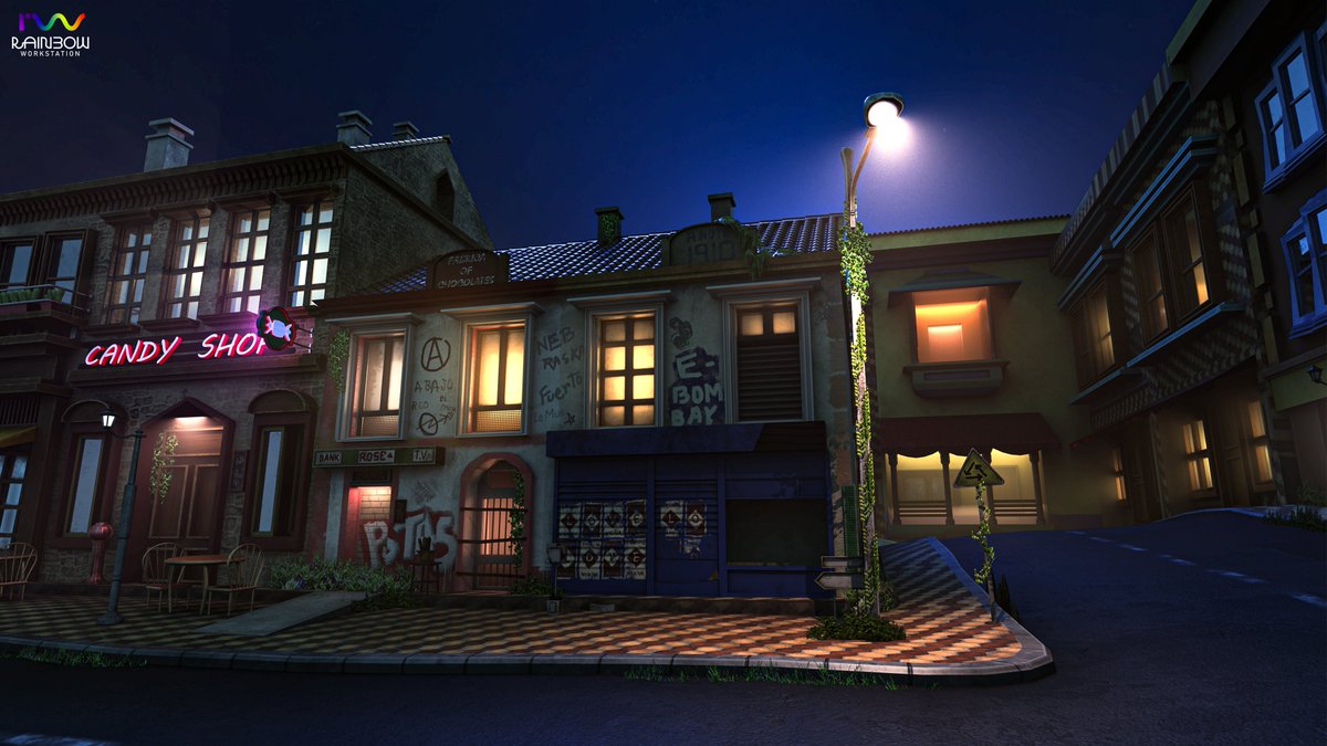 souvik007B's tweet photo. Created a vintage street scene in Maya, textured in Substance Painter, and rendered in Arnold.
 Stay tuned for more 3D work! #3DArt #DigitalArt #Maya3D #ArnoldRender #VintageScene #ArtStation #SubstancePainter #ArnoldRender #VintageScene #ArtStation #CGI #EnvironmentArt https://t.co/vNIZmSU5gJ