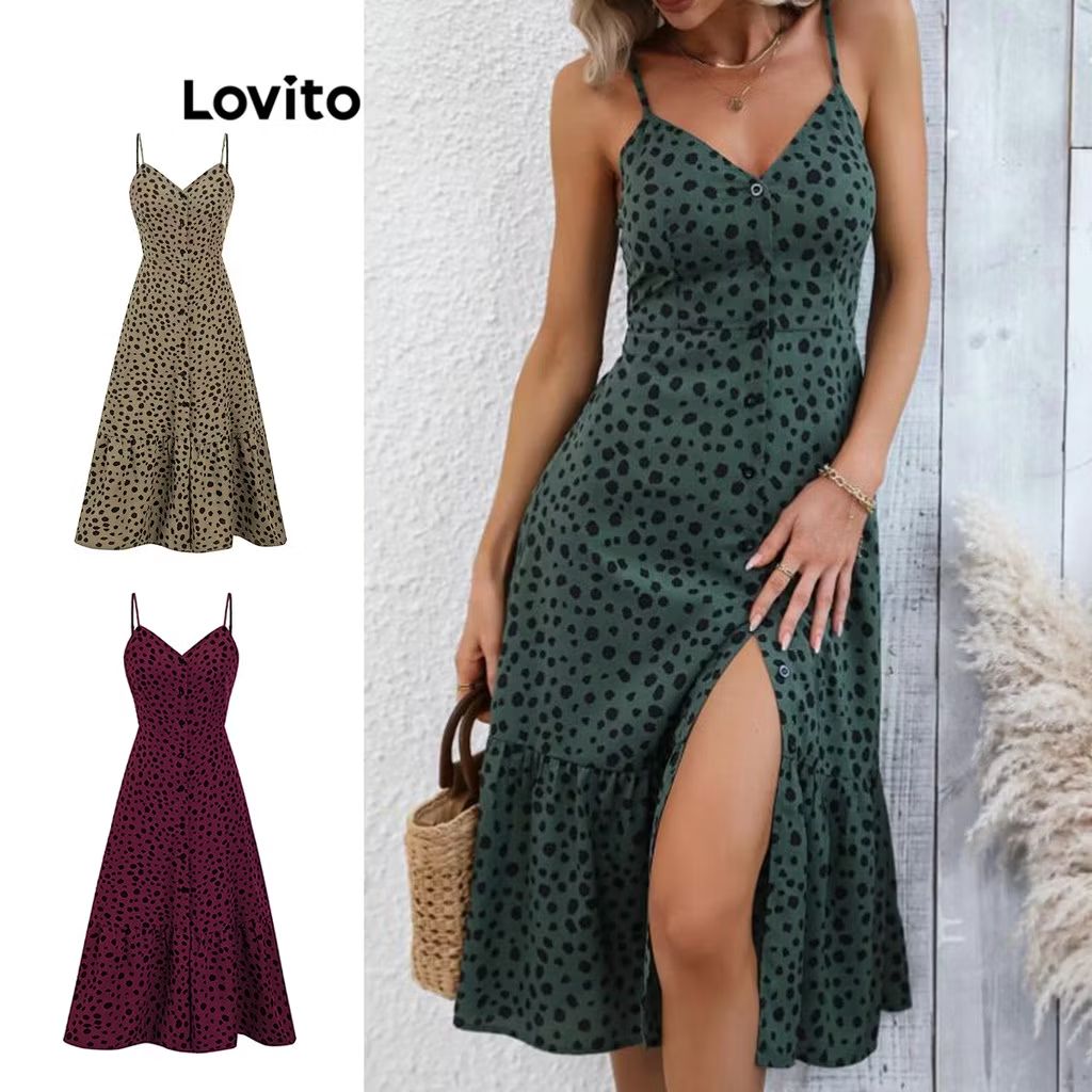 Que charme esse achadinho. Vestido Casual Feminino Com Babados Frontais Com Botão De Bolinhas LBE04079 (Multicolorido) por R$46,34. Compre na Shopee agora! s.shopee.com.br/9A71yvvCeQ?sha…