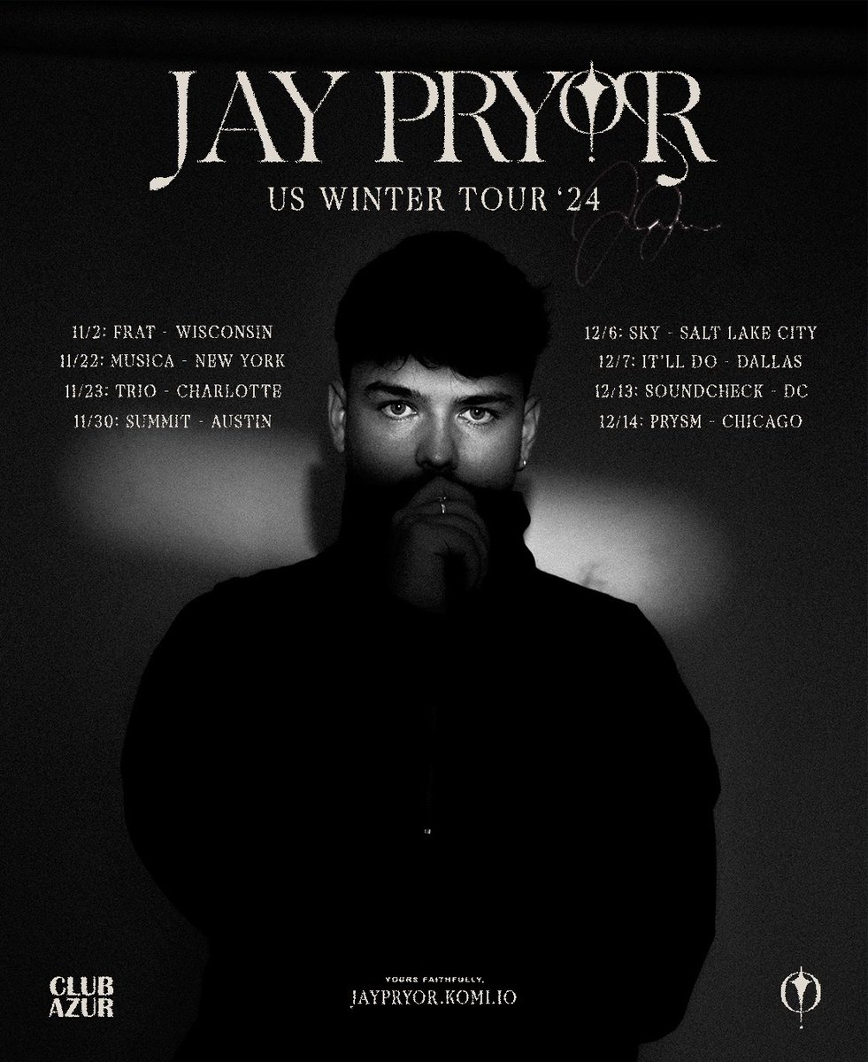 ur boys first tour flyer ⚔️🕊️ took a min but we got there 🥹 see u on the road my people x