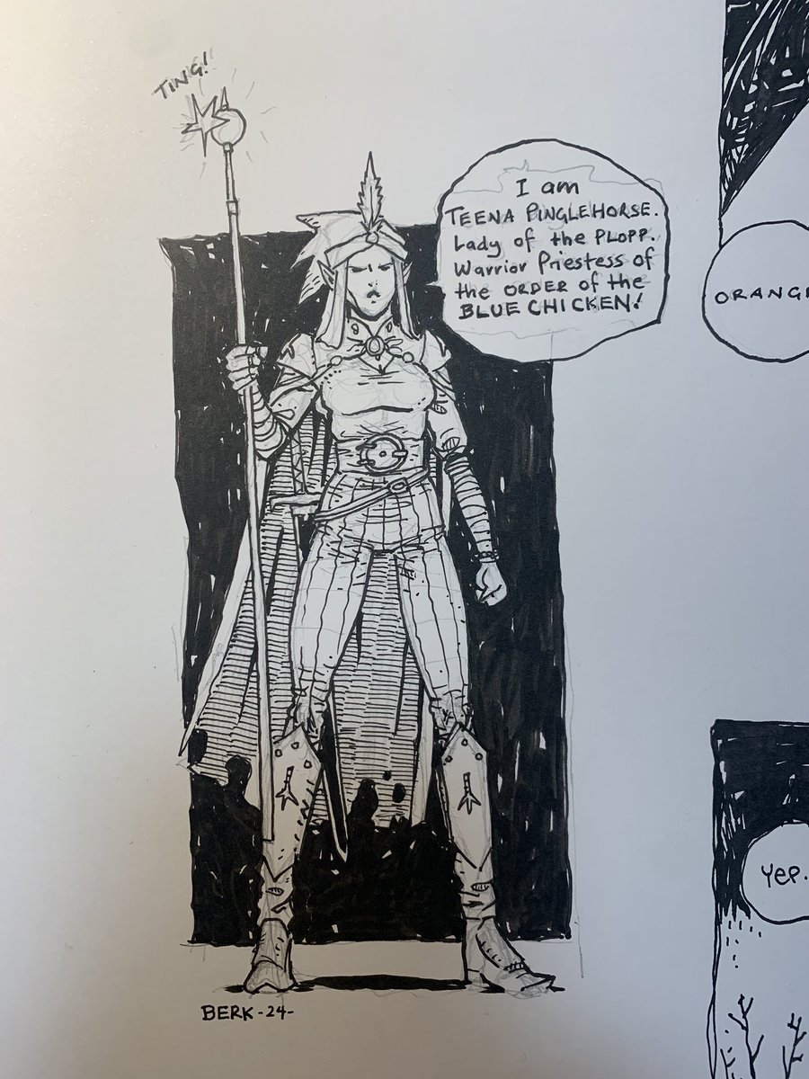 She is very fancy. #comicsarefunsometimes