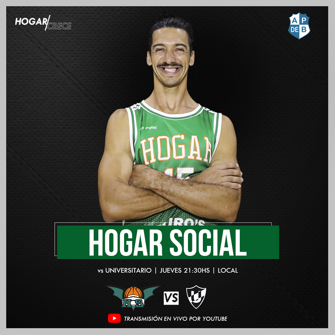 🏀 ¡HOY JUEGA HOGAR! 💪🏼

🏆 TORNEO CLAUSURA A2 | FECHA 14
🆚UNIVERSITARIO
🗓️ Jueves 31/10
⏱️ 21:30hs
🏟️ Local
📺 Transmisión en VIVO YouTube HOGAR SOCIAL

¡Daleee Verdee! 💚

#HogarCrece
