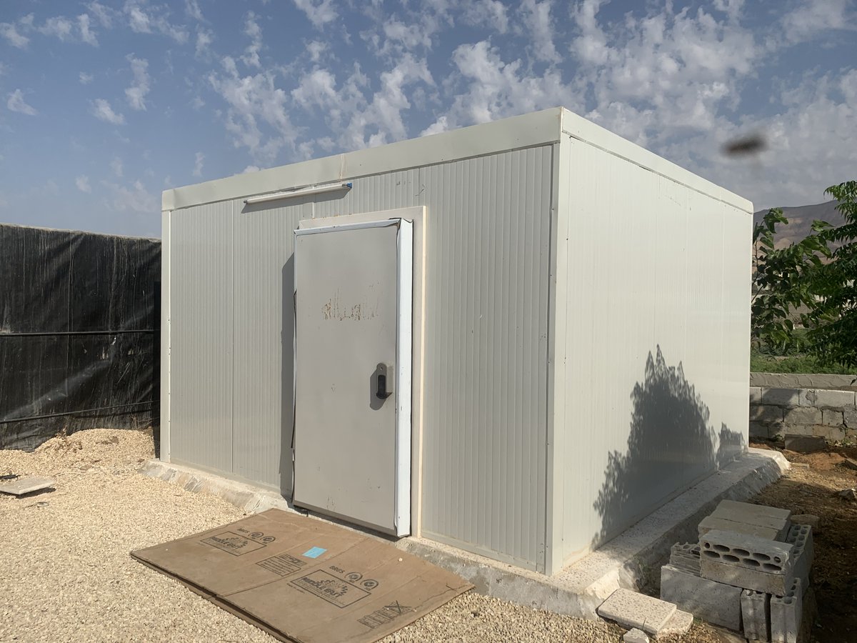 ambuko's tweet photo. They came to @uonbi saw cooling technologies from our research group, identified the #Coolbot as the context-appropriate option for smallholder farmers in Jordan. They've installed one, conducted successful pilots and now they're ready to scale @HortInnovLab #innovation scale-up https://t.co/A0LpgdyVIL